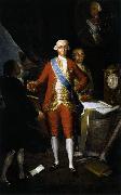 Francisco de Goya Portrait of the Count of Floridablanca oil on canvas